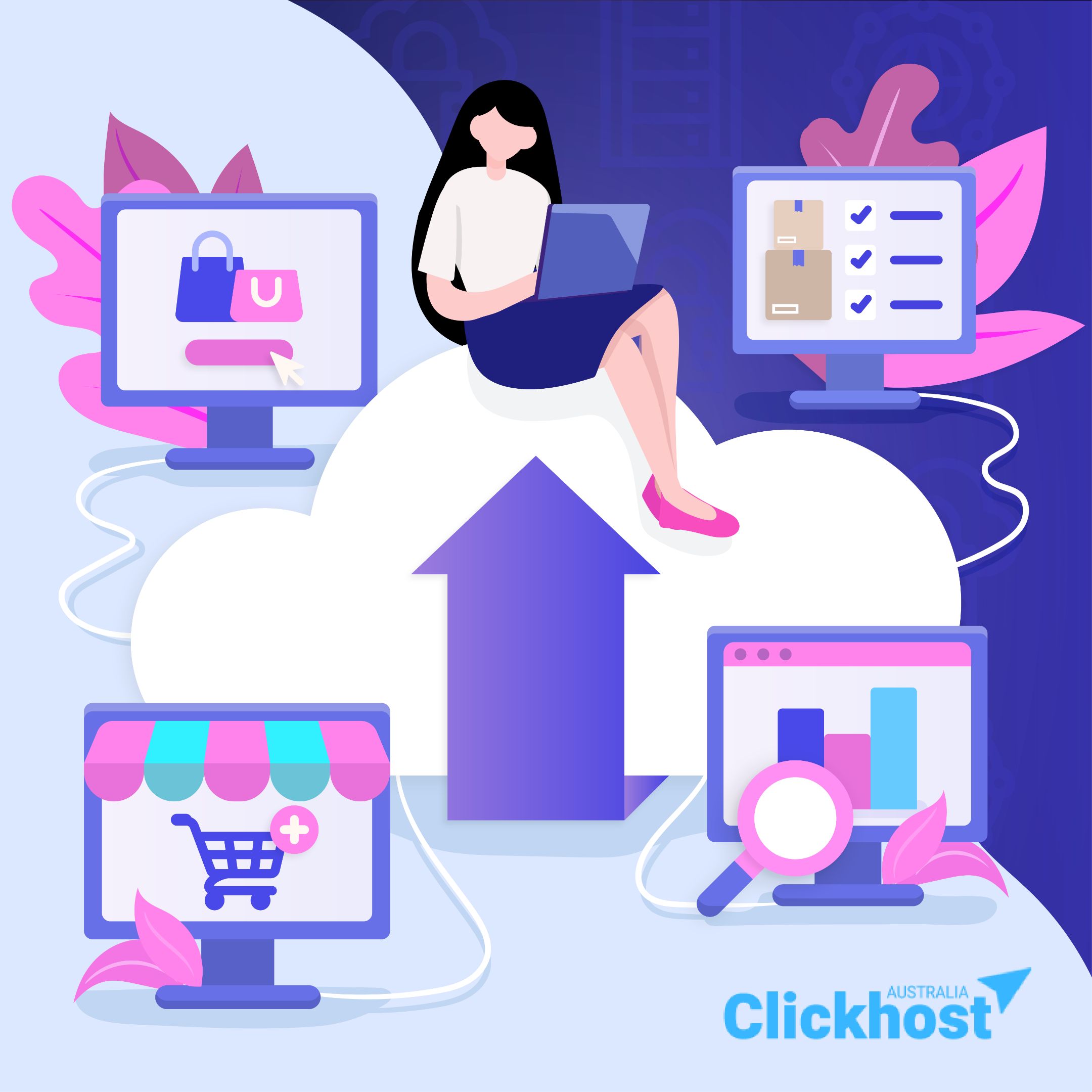 ClickHost White Label Reseller Hosting Features blog post cover image